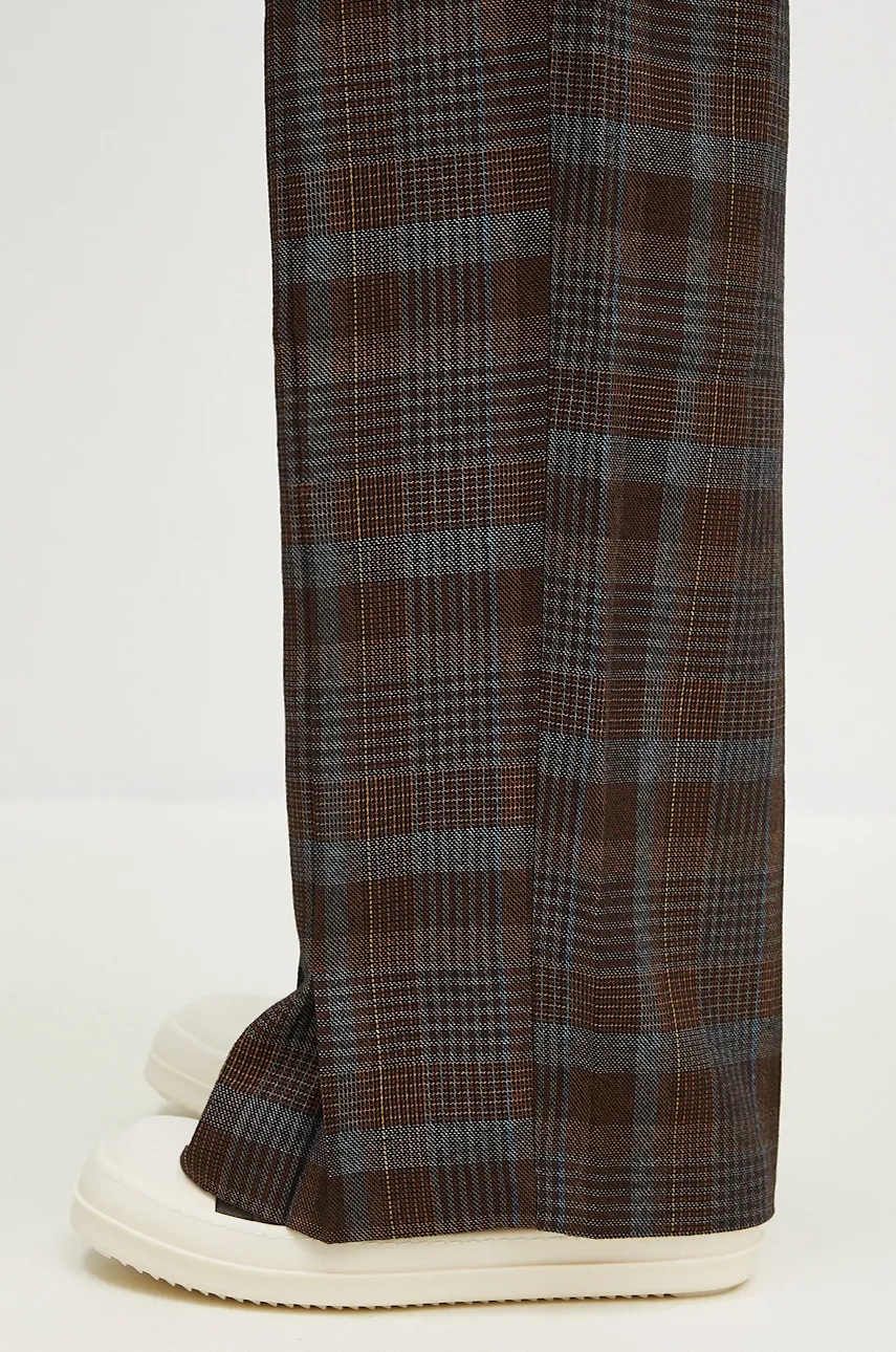 Andersson Bell wool trousers Soe Check Wrap Trousers PRM EU