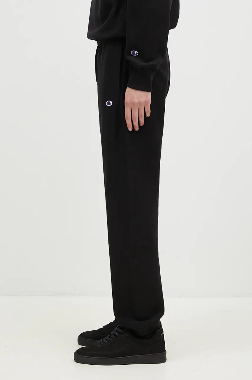 Champion joggers men black sales