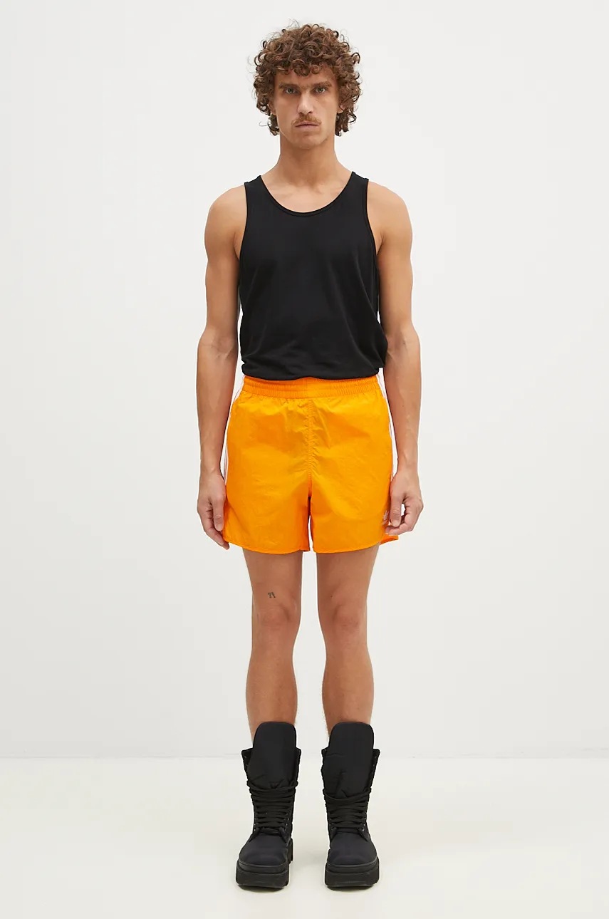 パンツ・ボトムスその他 adidas Sprinter Shorts Orange IZ2418 adidas Originals three stripe sprinter shorts in orange | ASOS