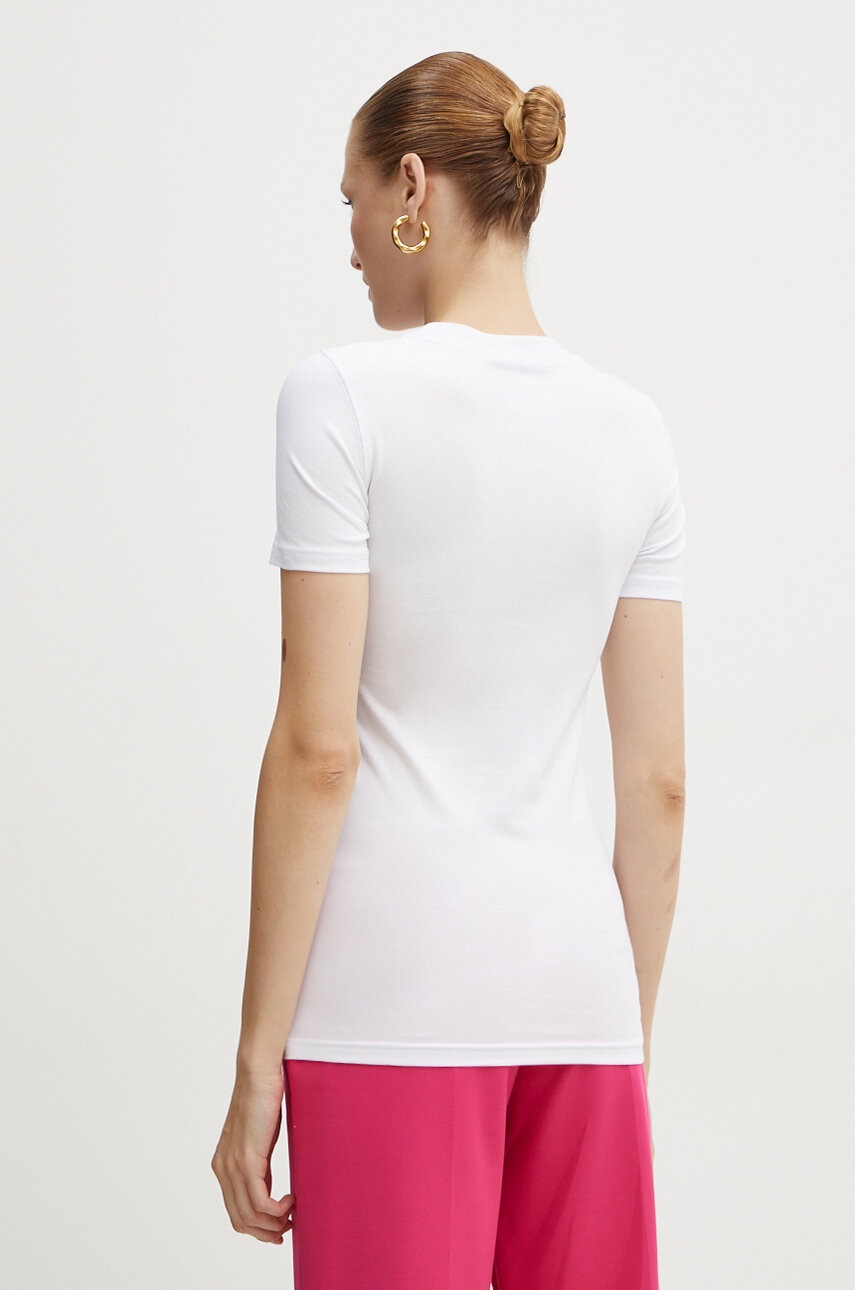 Tシャツ・カットソー VERSACE JEANS Woman T-Shirt White 77HAHL01CJ02L 003 SS25-TSM0IM-00A_F1.webp?v=