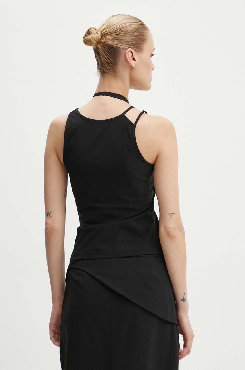 Heliot Emil top women's black color W.09.121.BLK01 at PRM US