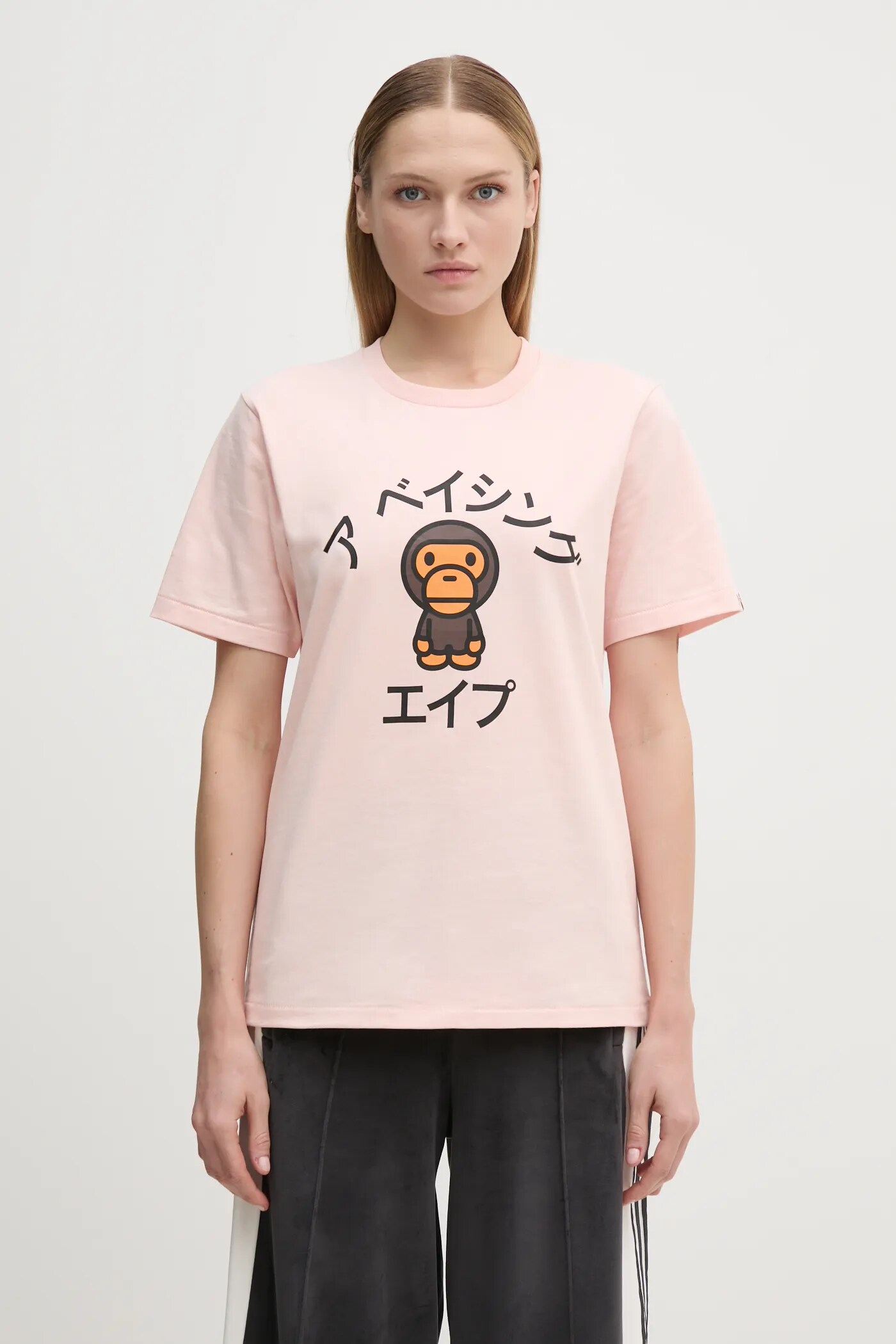 A Bathing Ape cotton t-shirt Baby Milo Katakana College PRM EU