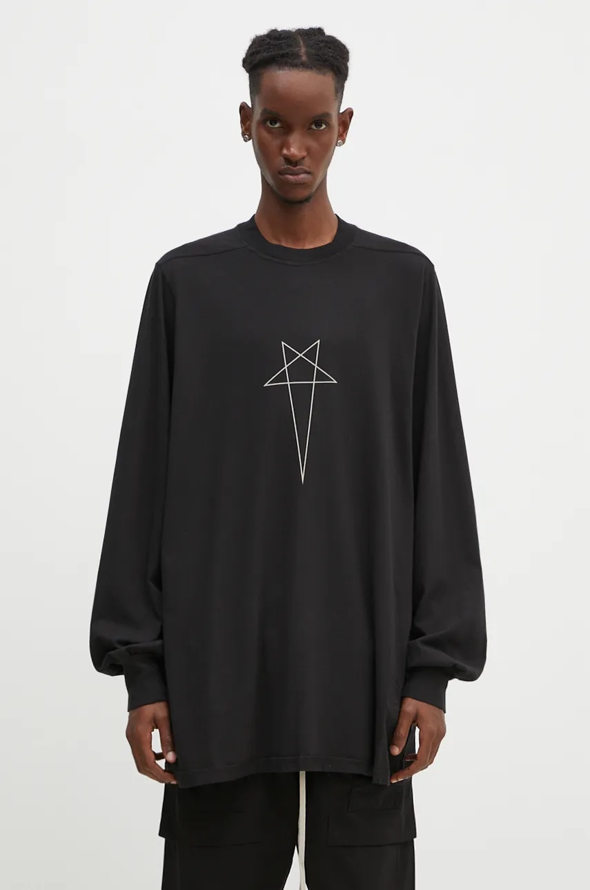 スウェット・トレーナー RICK OWENS FLEECE (DU02D2285FSUN) スウェット・トレーナー RICK OWENS FLEECE (DU02D2285FSUN