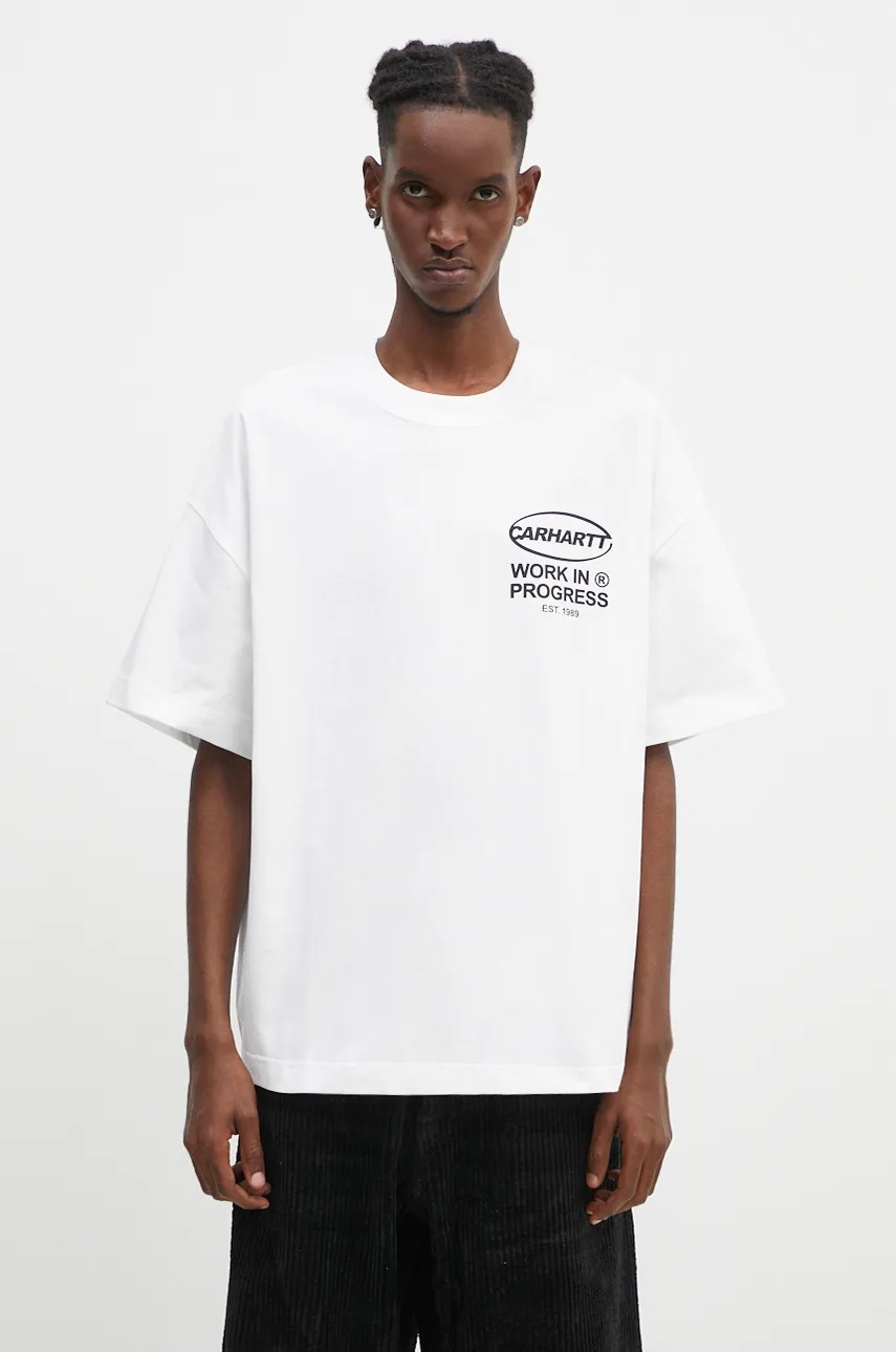 Sportswear Deluxe ホワイトTシャツ 綿１００% Lonsdale Men´s Regular-Fit Classic Two-Tone Logo White T