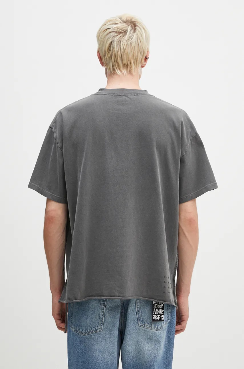 希少 motto_kuma LOST Tシャツ ROBIC GRAY KSUBI cotton t-shirt Dead Ekcess PRM EU