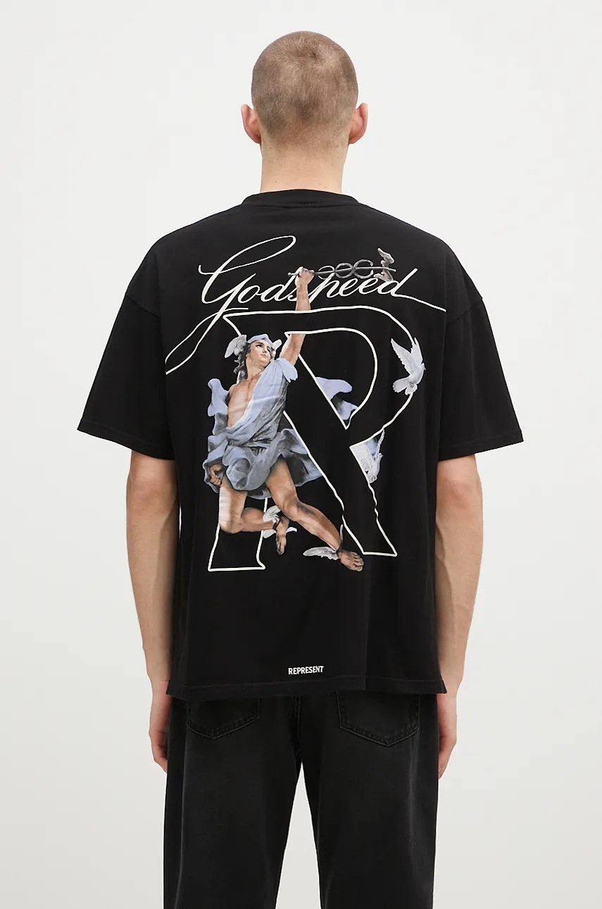 HERMES Tuileries Rainbow ブラック Tシャツ AW24-TSM1MU-99X_F1_PRM.webp?v=