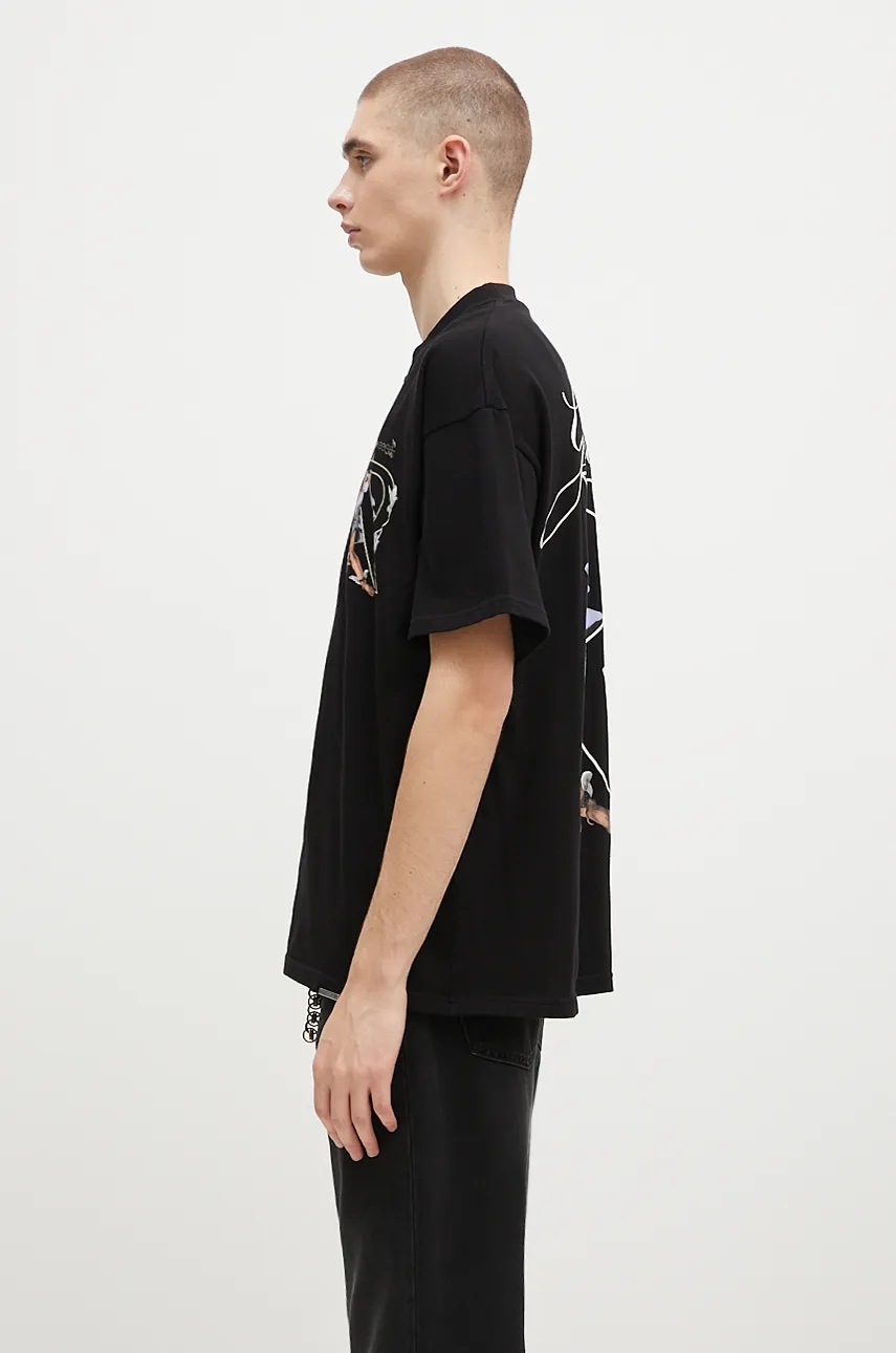 HERMES Tuileries Rainbow ブラック Tシャツ HERMES Tuileries Rainbow ブラック Tシャツ