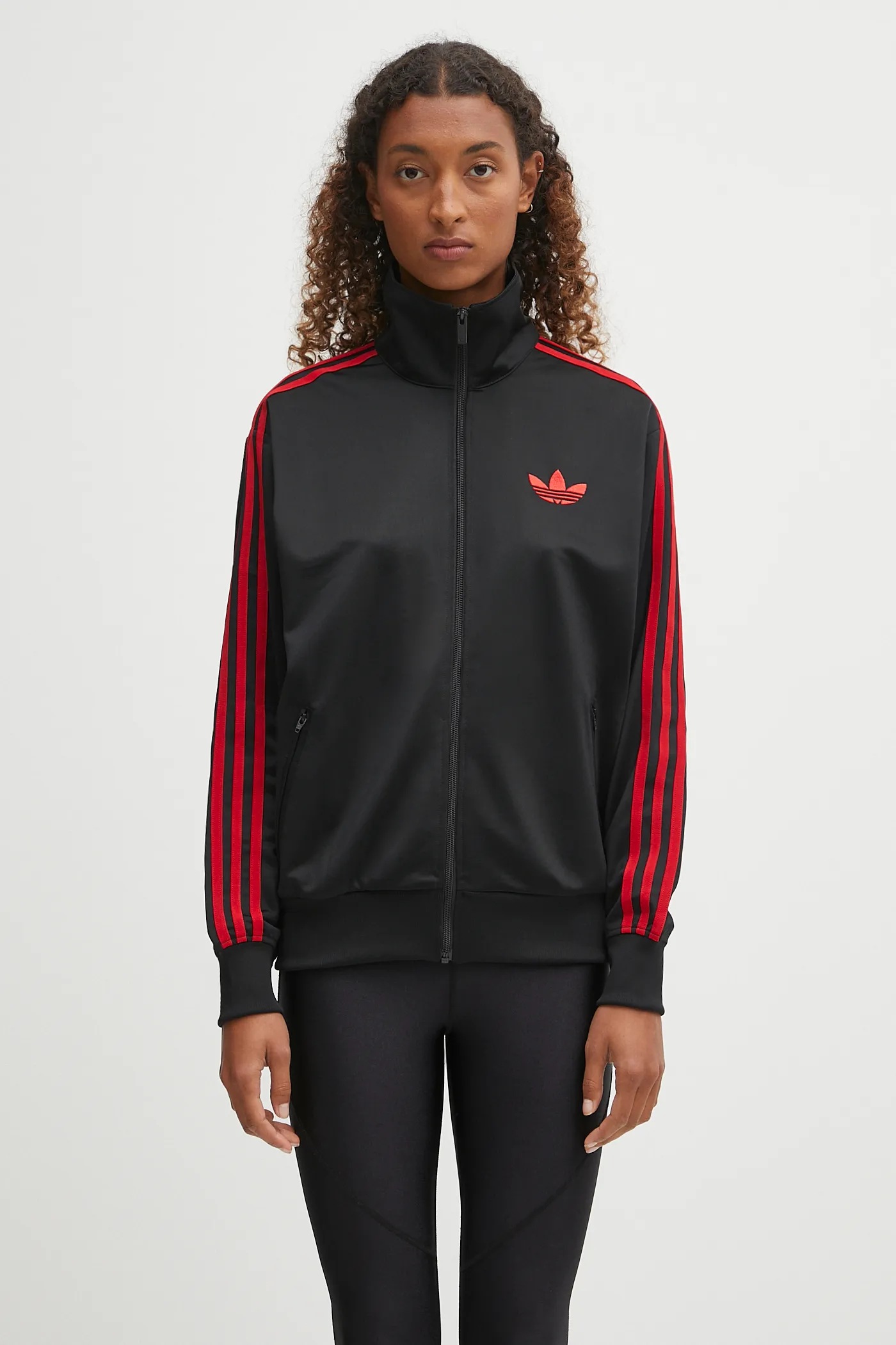 adidas×TFC コラボ 鳥＆ボタニカル柄 FIREBIRD TT L adidas Originals sweatshirt Firebird Tt green color with an