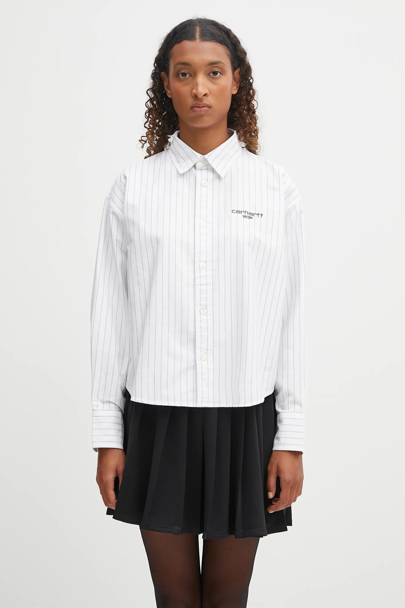 ドゥーズィエムクラス　STRETCHTWILLCACHEシャツカーキ Deuxieme Classe リネンワイドシャツ カーキ STRETCH TWILL CACHE