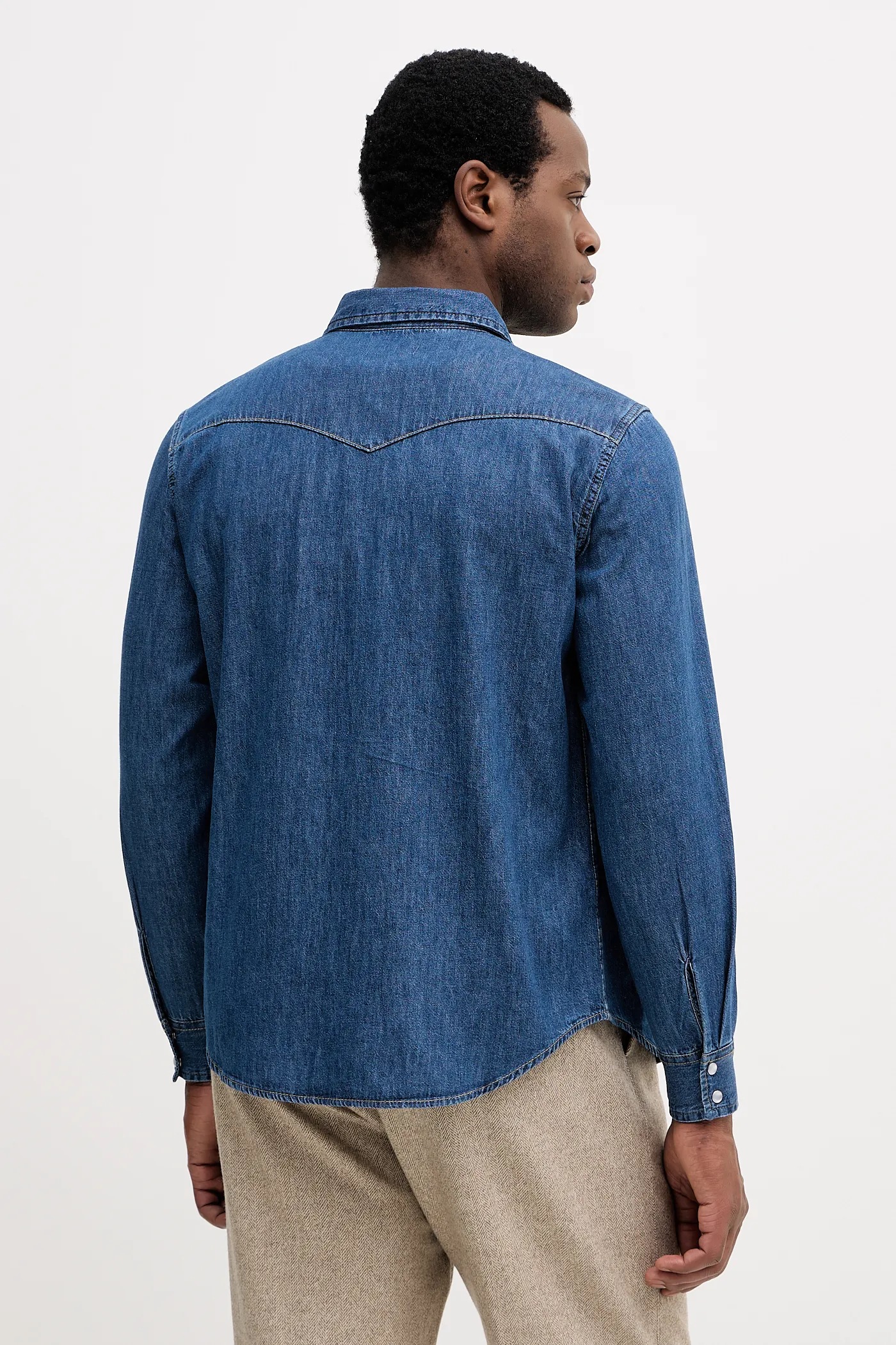 United Colors Of Benetton Košile 5HPWUQ05B Béžová Regular Fit