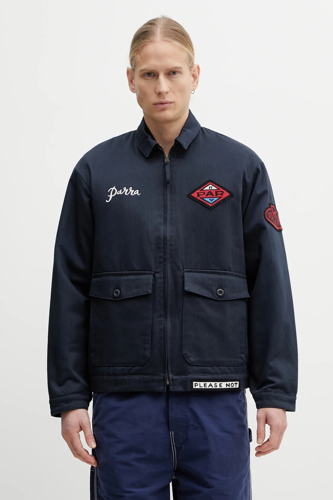 Isadoreサイクルジャケット ブルーパープル/バーガンディ AW25-KUM073-59X_F1_PRM.webp?v=