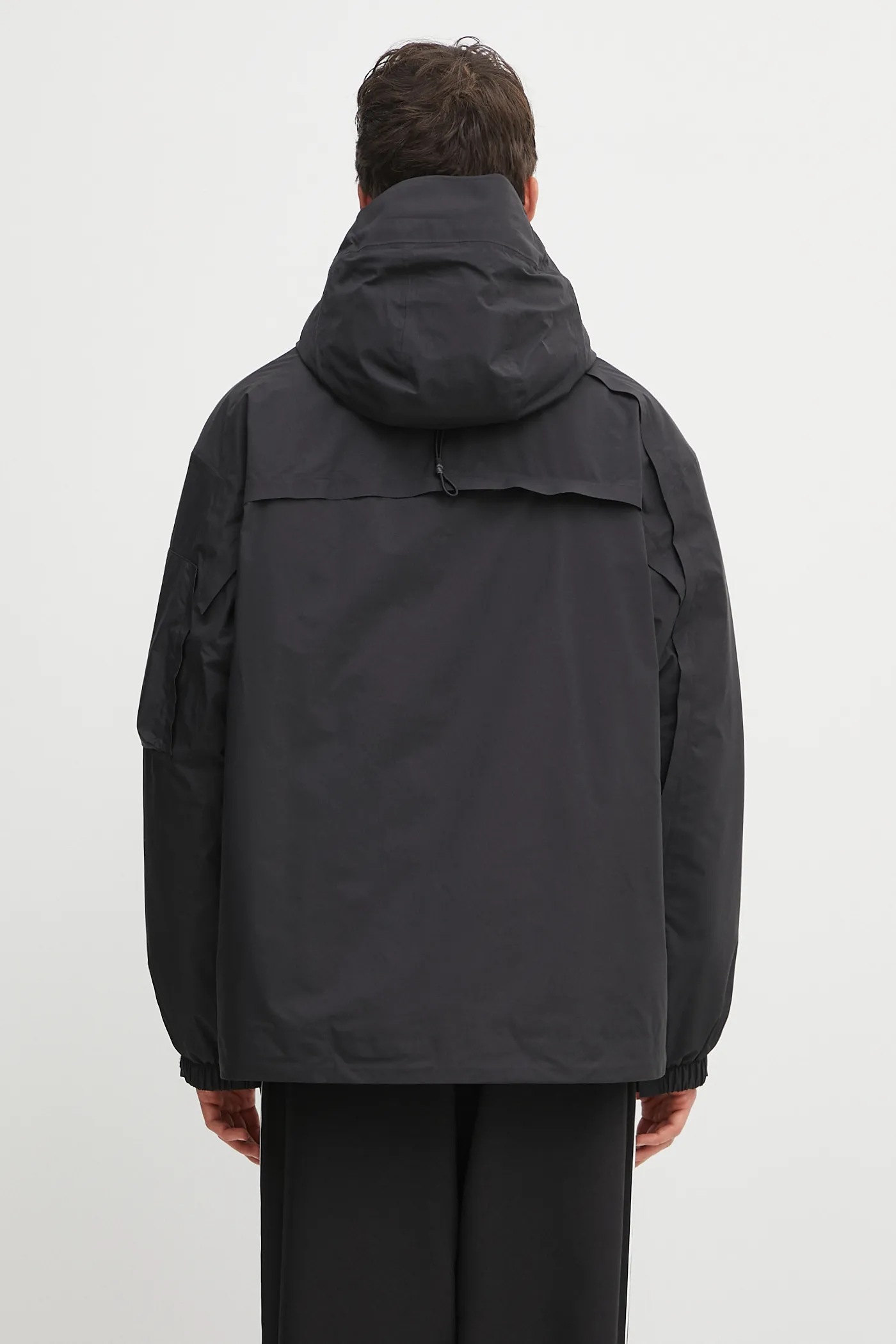 Y-3 jacket Gore-Tex Parka black color JW4619 at PRM US