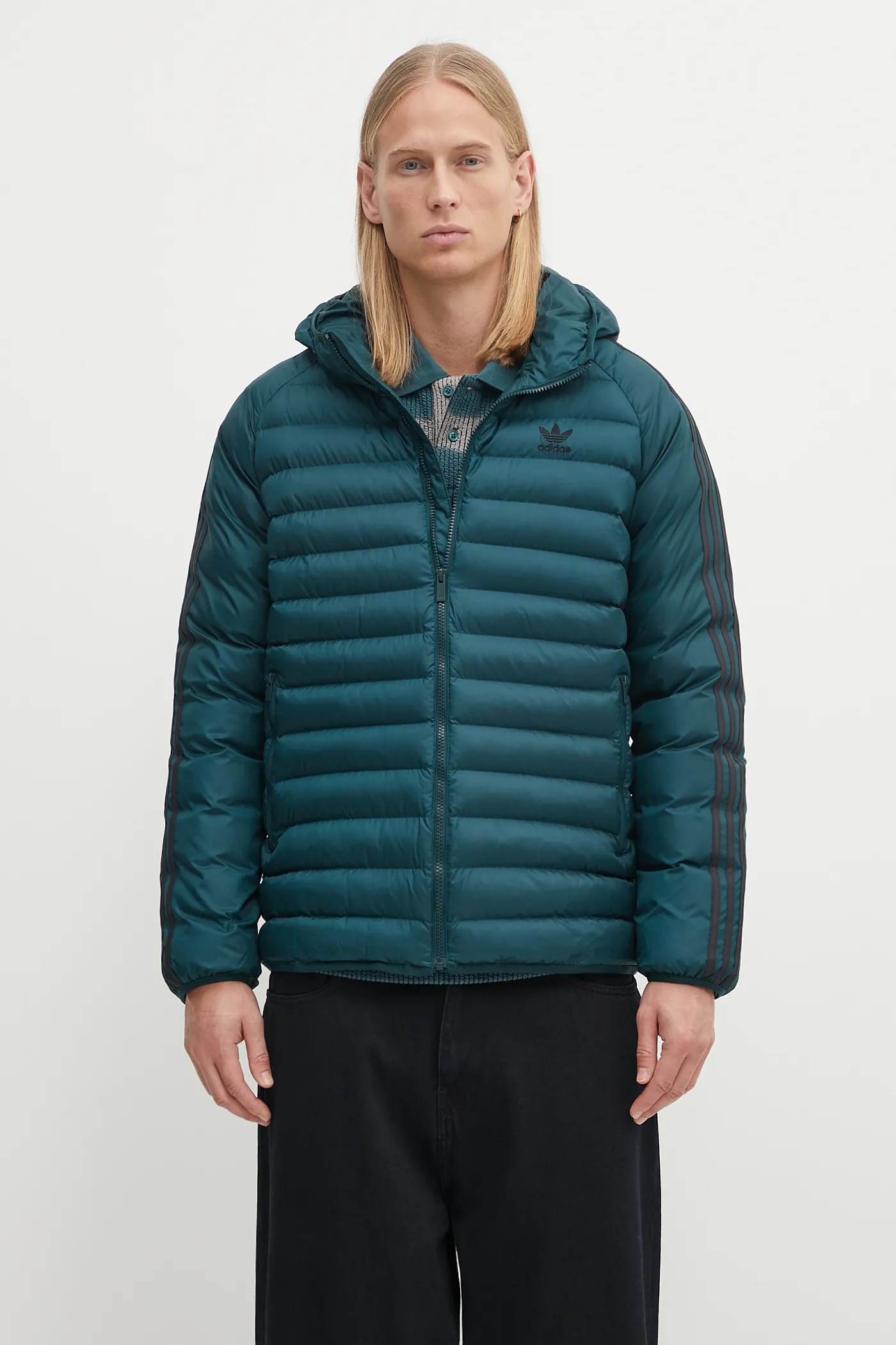 ジャケット　our adidas Terrex x And Wander Fleece Jacket 'Blue Black' HN9635