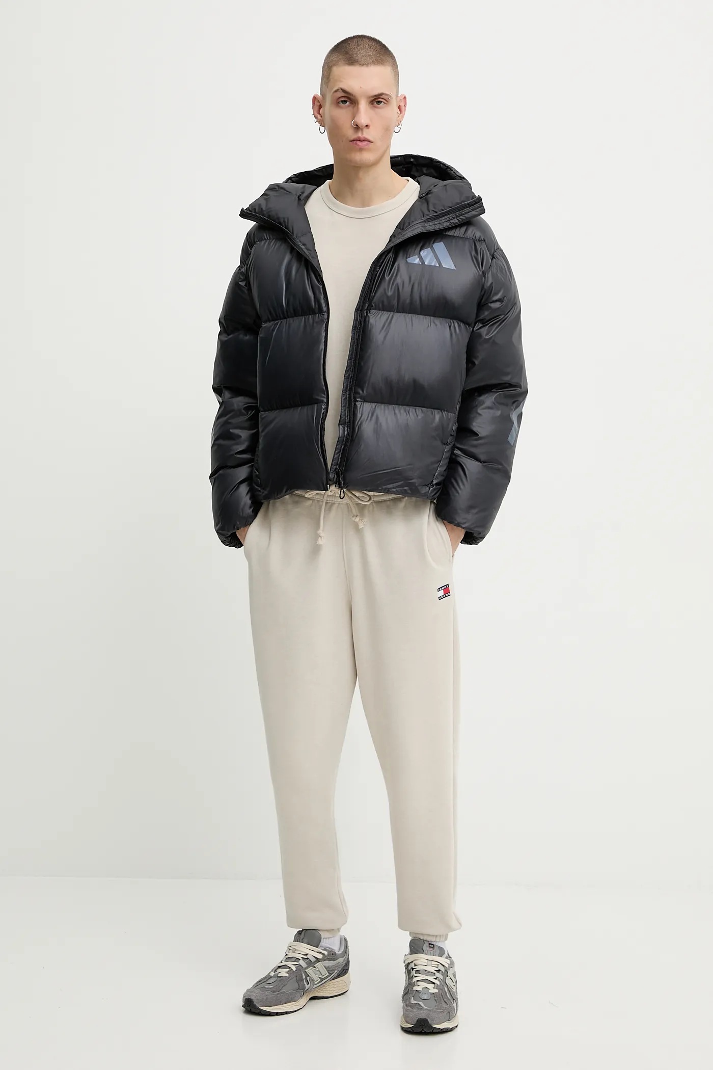 返 代 adidas kurtka puchowa adidas x Z.N.E kolor czarny zimowa oversize