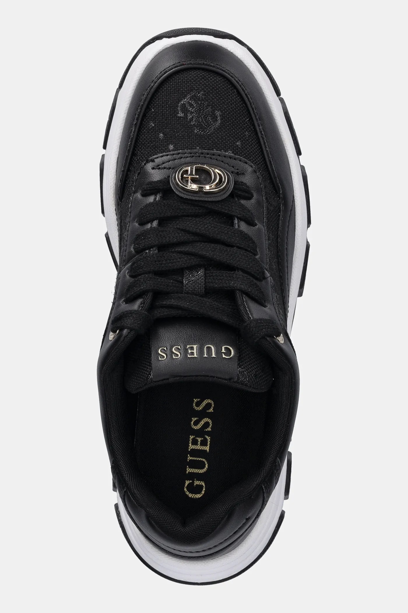 GUESS - Scarpe Donna Guess Sneaker Running Rejjy In Ecopelle / Tessuto GUESS - Scarpe Donna Guess Sneaker Running Rejjy In Ecopelle / Tessuto
