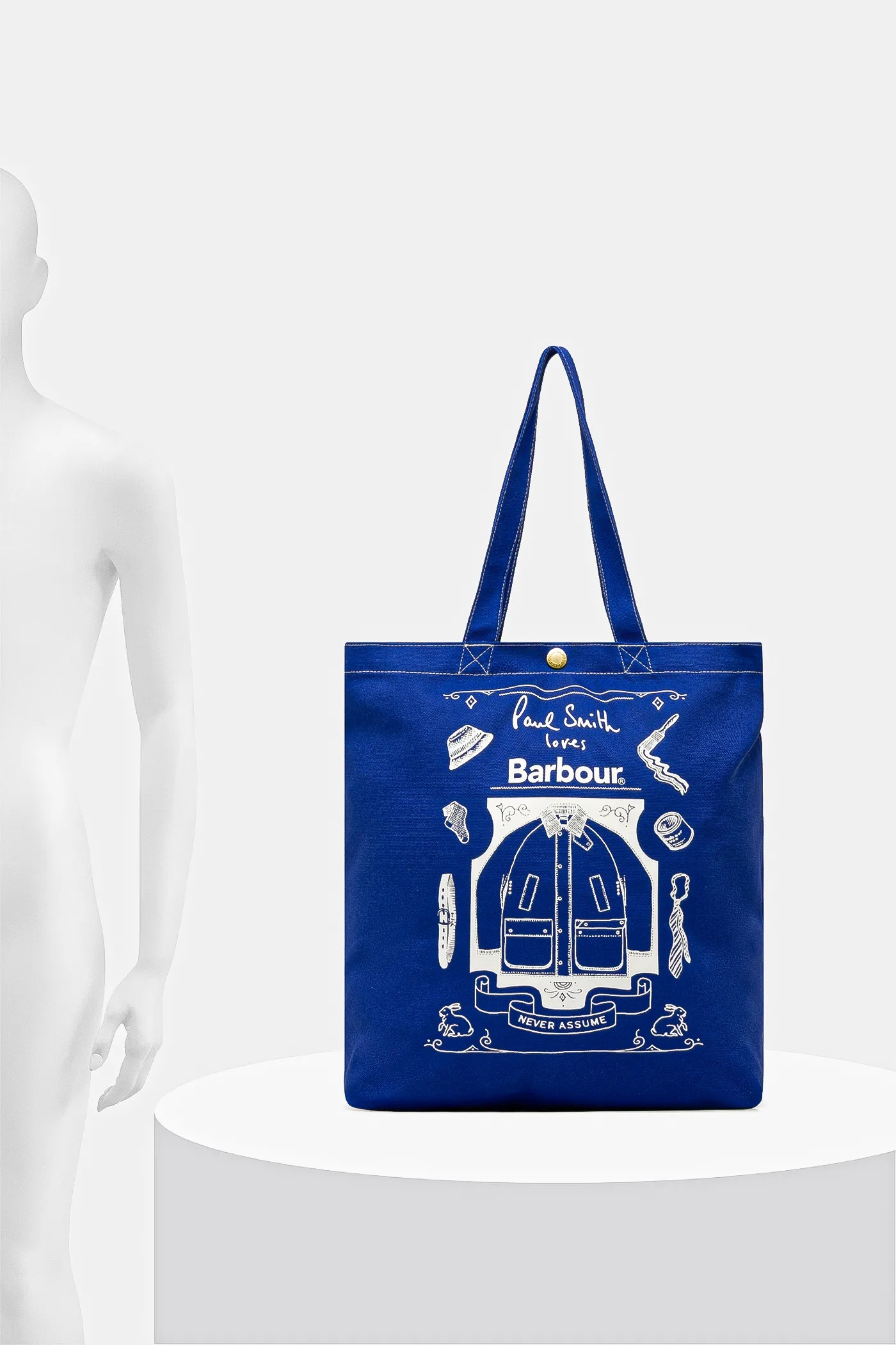 Barbour cotton bag x Paul Smith Best In Show PRM EU