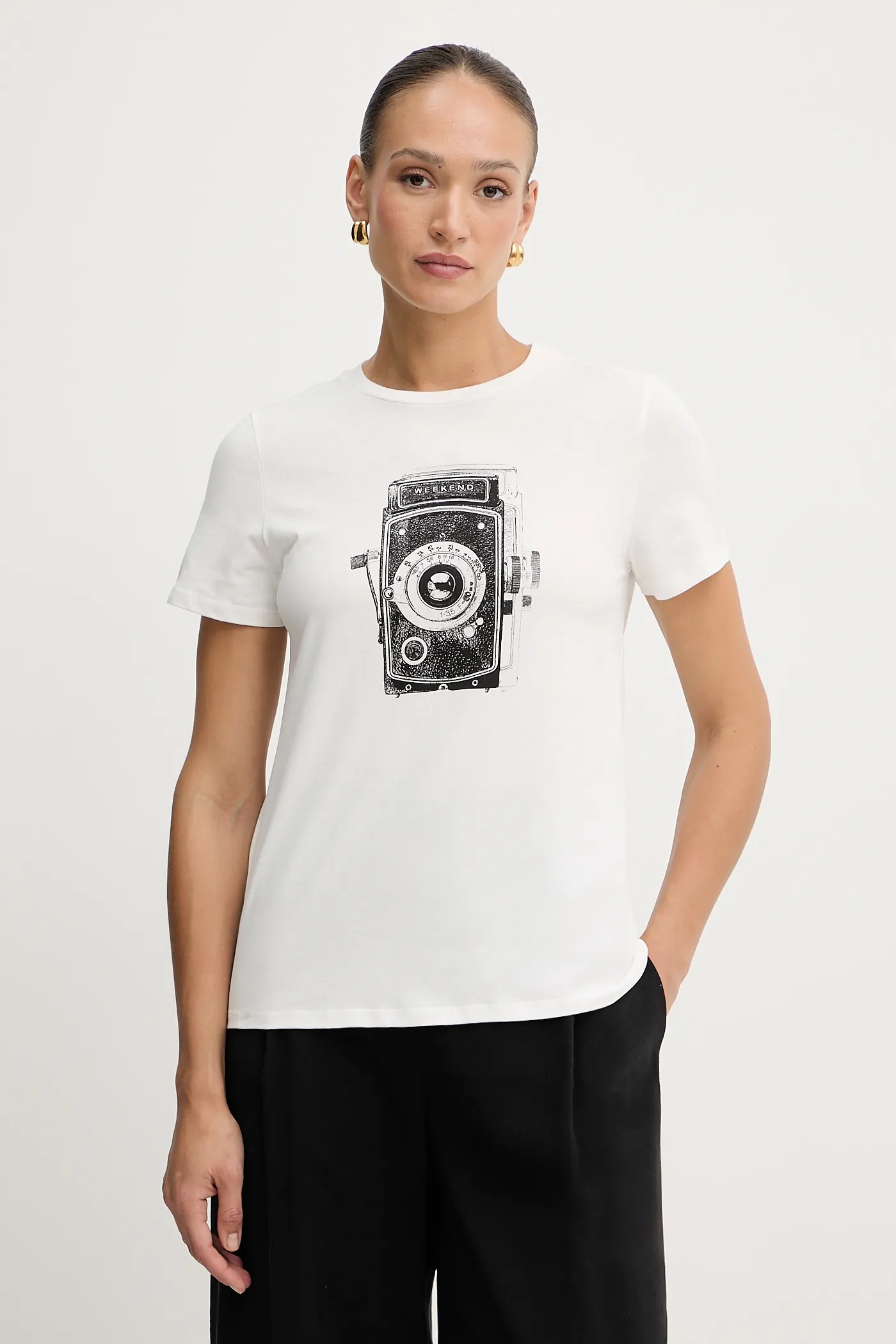 Weekend Max Mara t-shirt in cotone GUGLIA | ANSWEAR.it