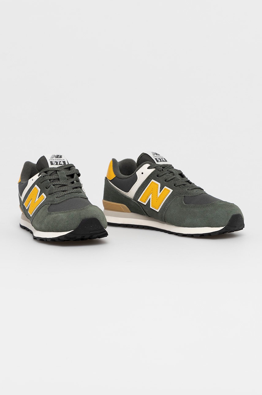 New Balance gyerek cipő GC574MP2 zöld | ANSWEAR.hu