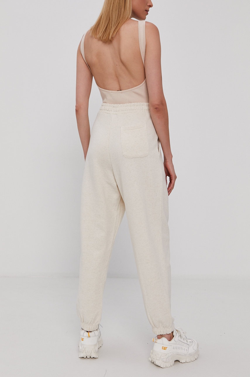 adidas Originals nadrág GN4326 sárga, női, sima | ANSWEAR.hu