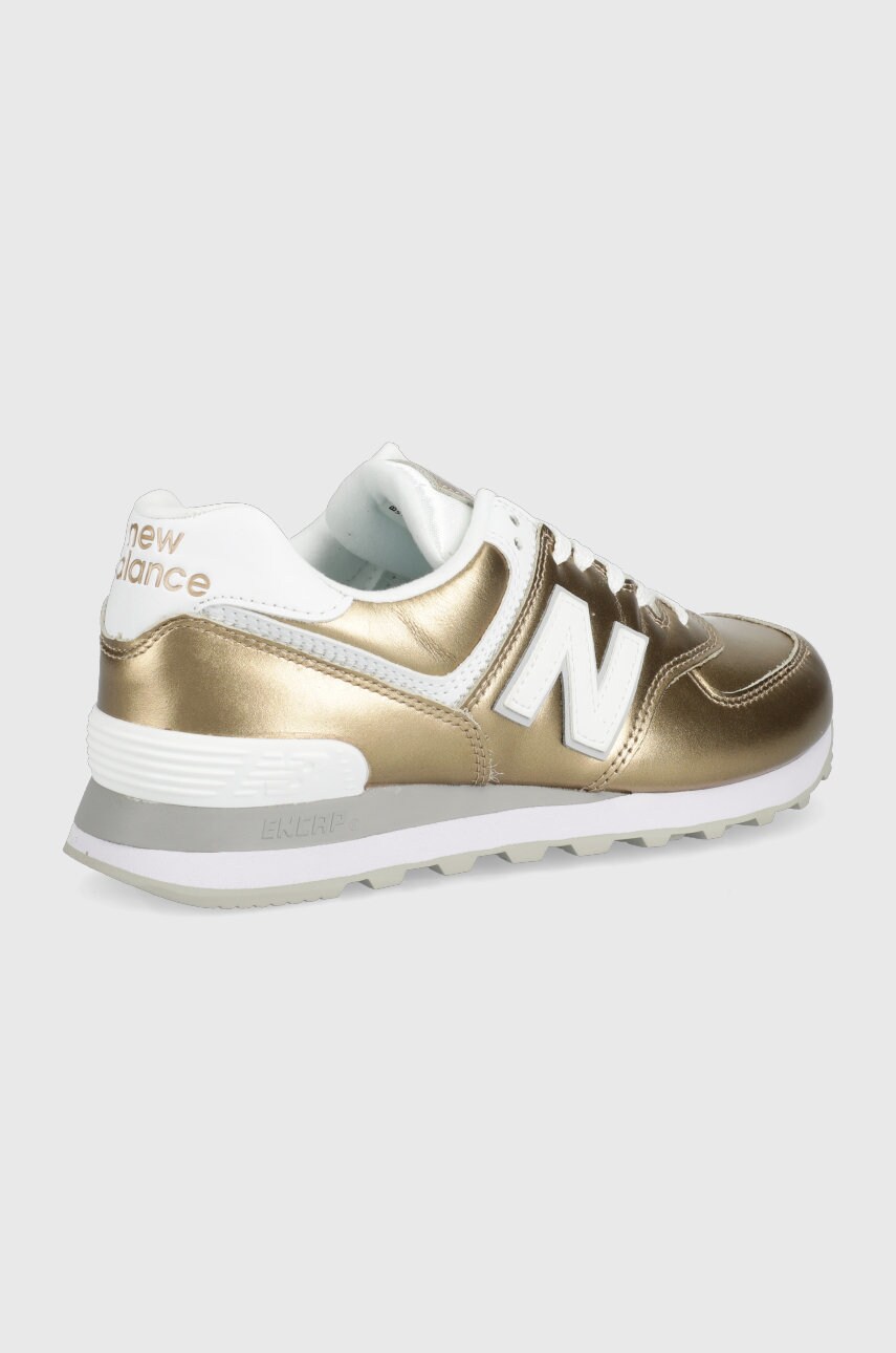 New balance leder sales kinder gold