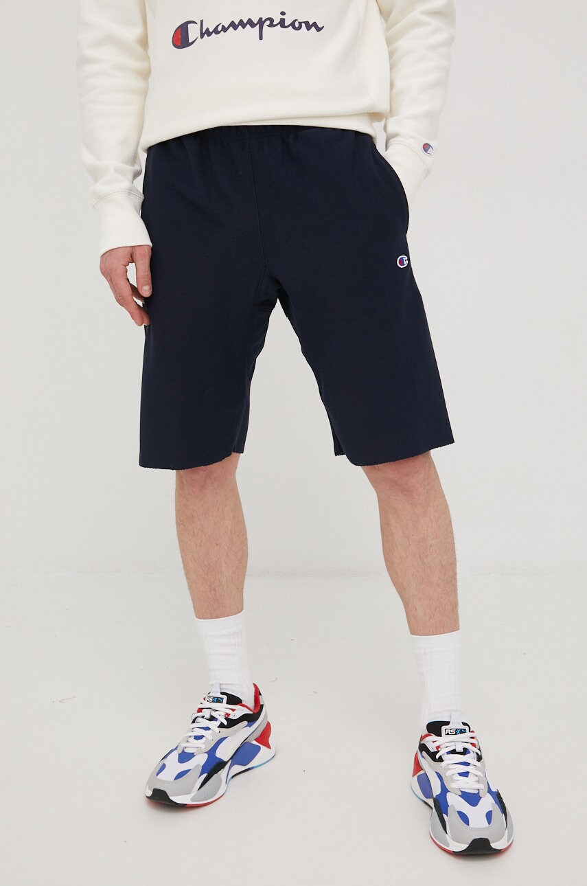 Champion shorts men s navy blue color at PRM US