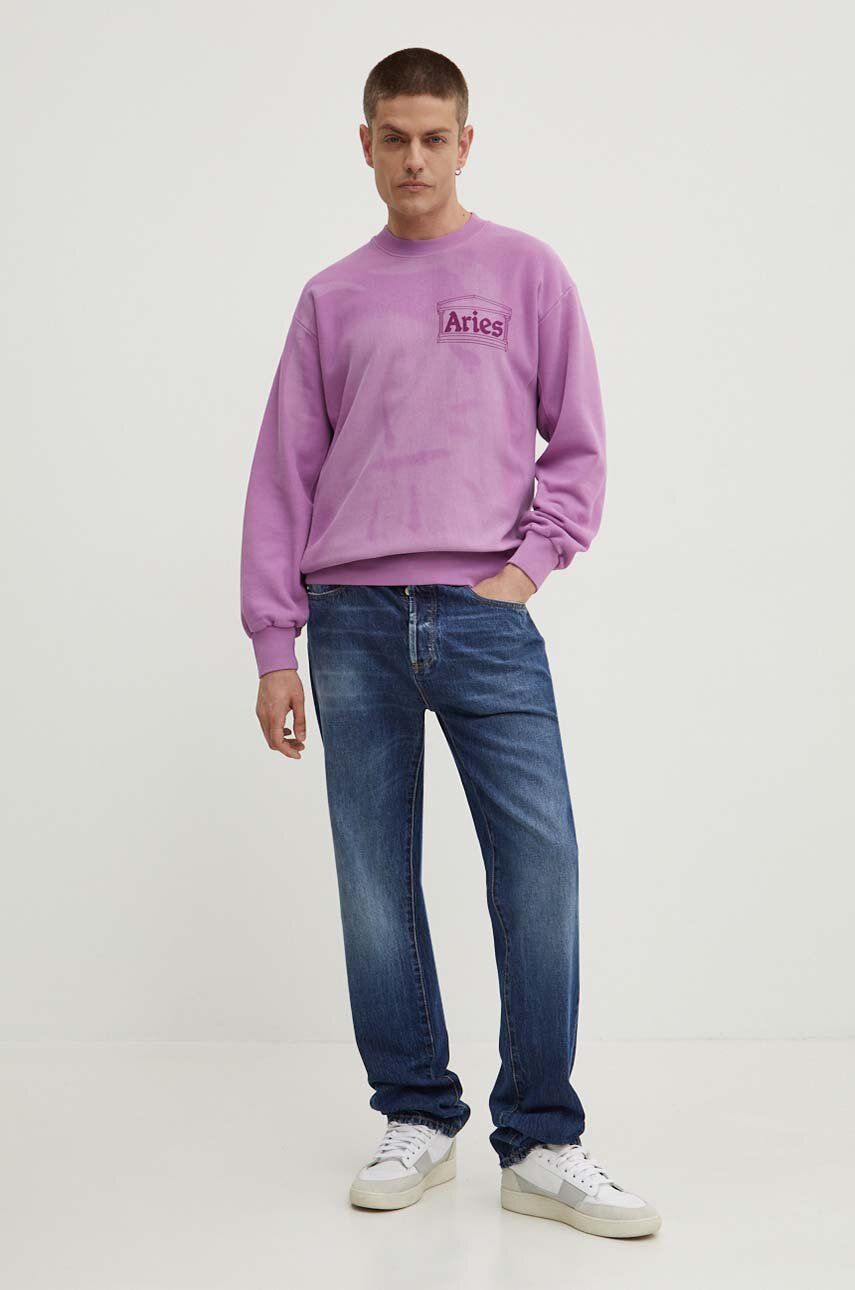 Aries color cotton PRM buy violet | sweatshirt women\'s on