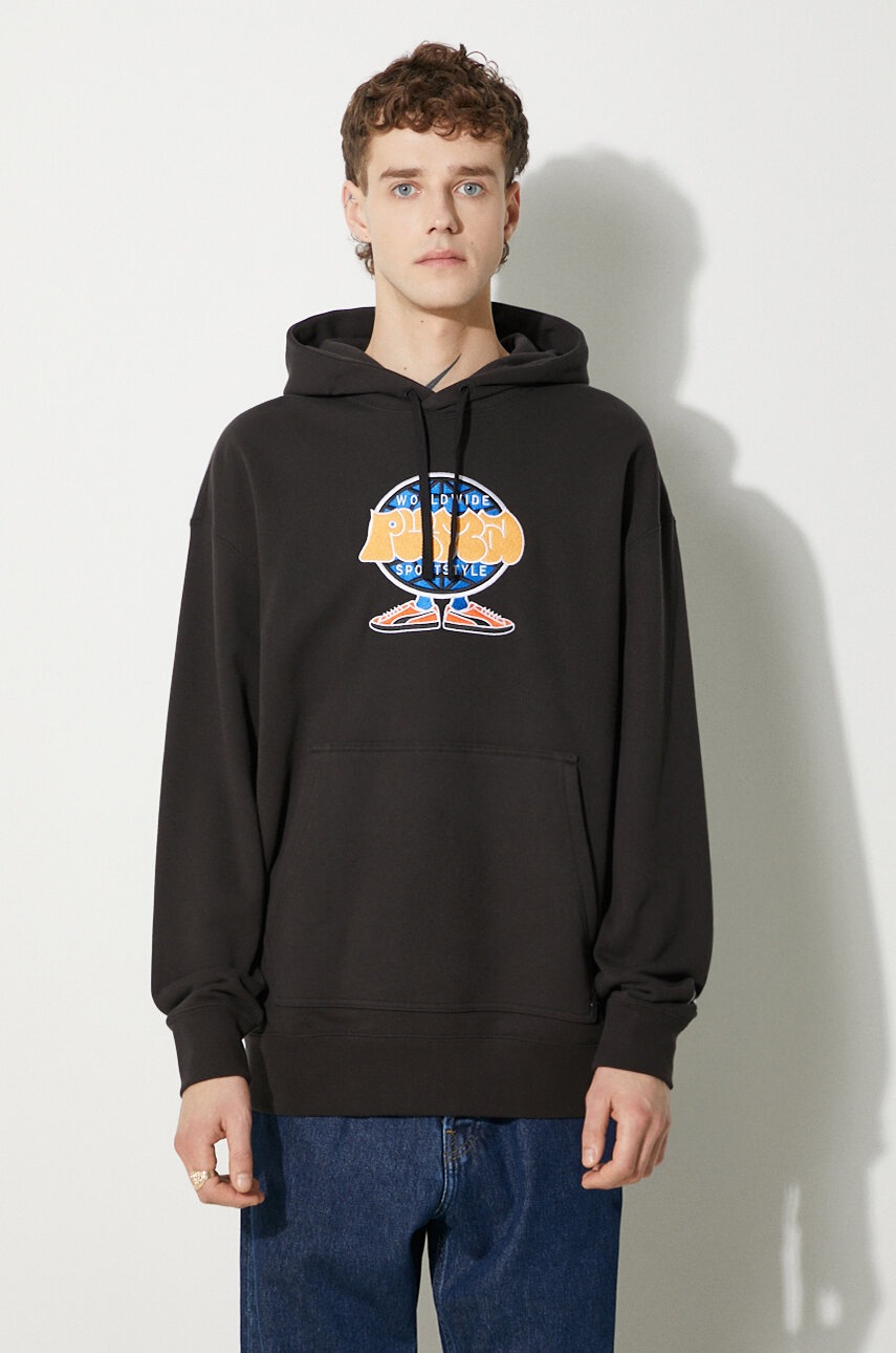 Puma sweatshirt men's black color at PRM US