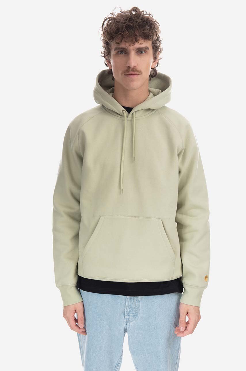 Carhartt WIP sweatshirt Chase men's orange color | buy on PRM