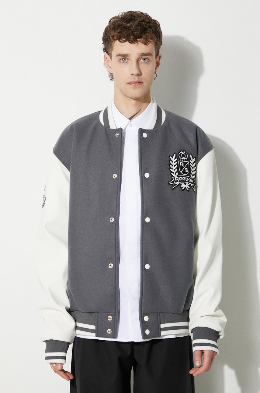 Reebok Classic wool blend bomber jacket Res V Jacket PRM EU