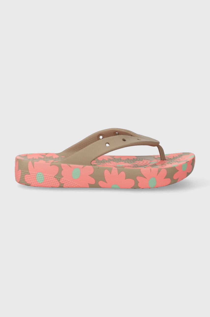 Crocs flip flops women s beige color buy on PRM