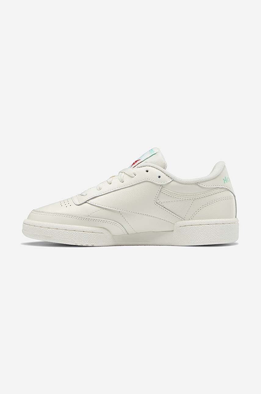 Reebok Classic leather sneakers Club C 85 HQ0947 beige color buy