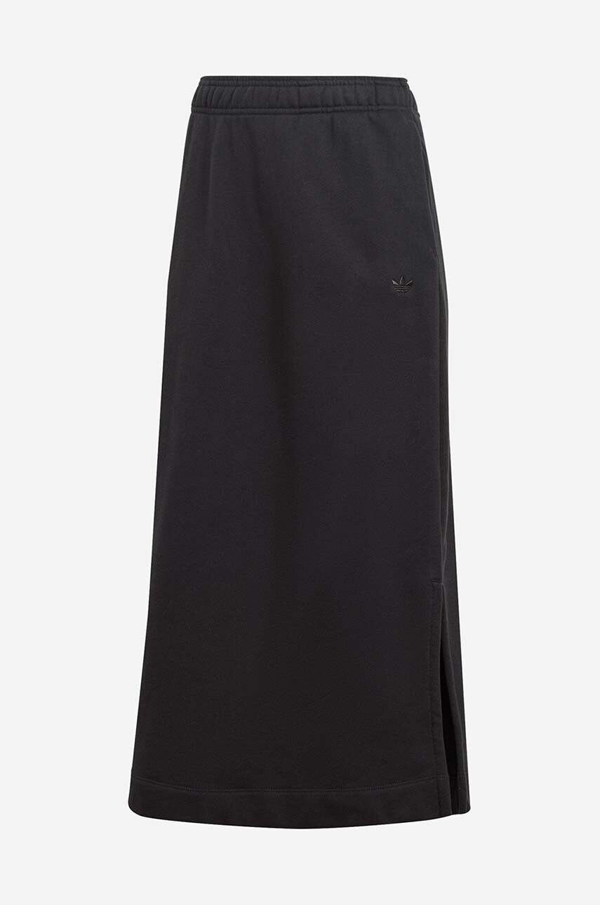 Adidas originals women's eqt long skirt black top