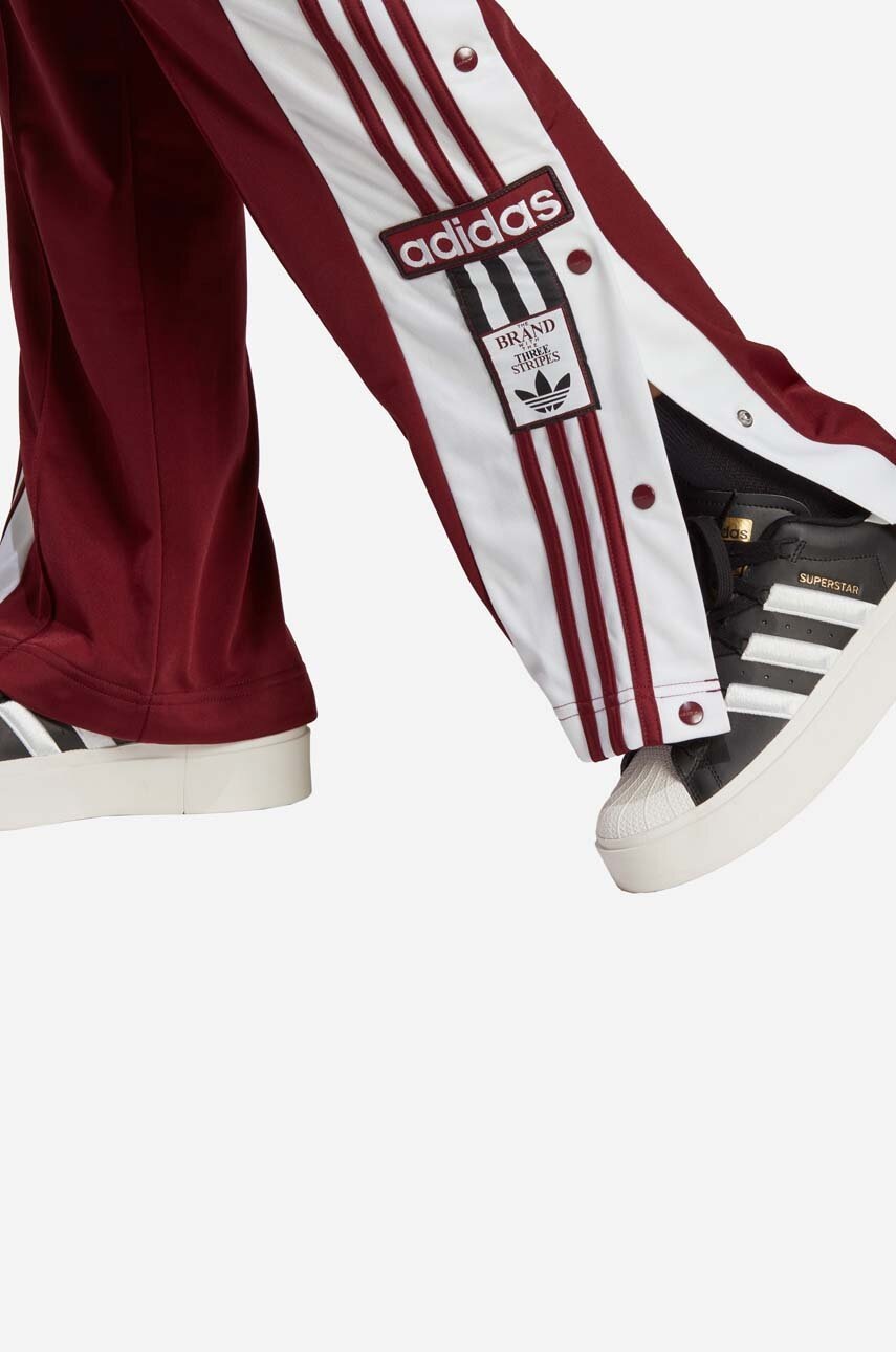 adibreak track pants maroon