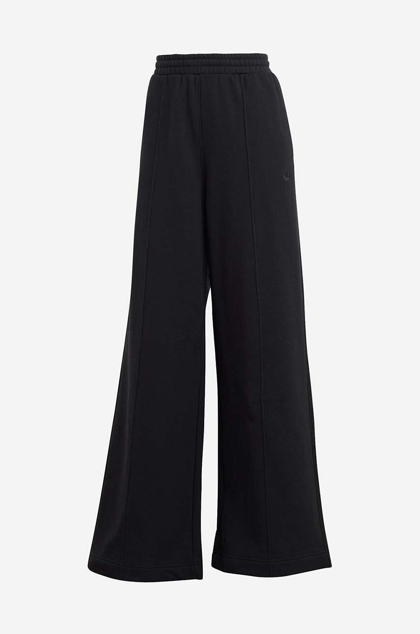 adidas Originals trousers women's black color