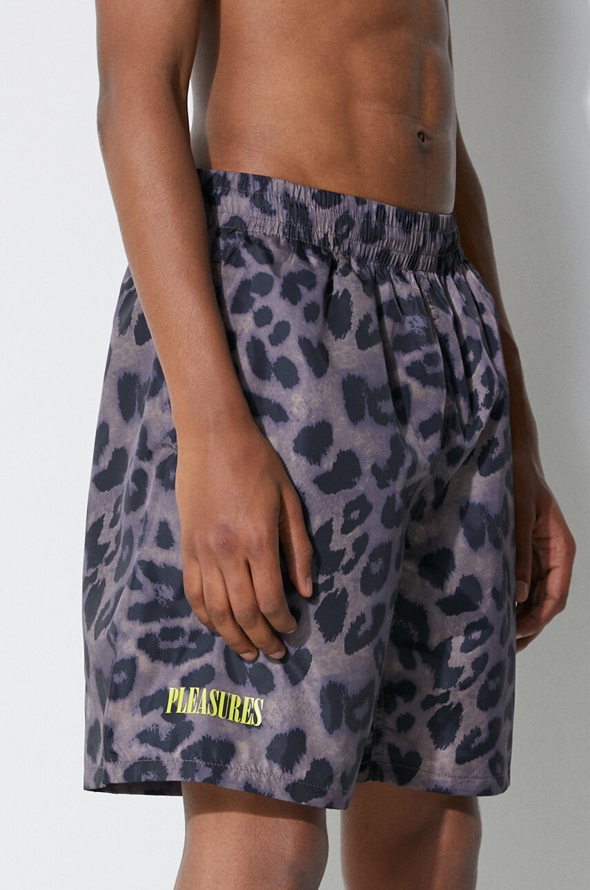 シモンズグランドセール PLEASURES US PRM at color brown men's shorts サーフィン・ボディボード