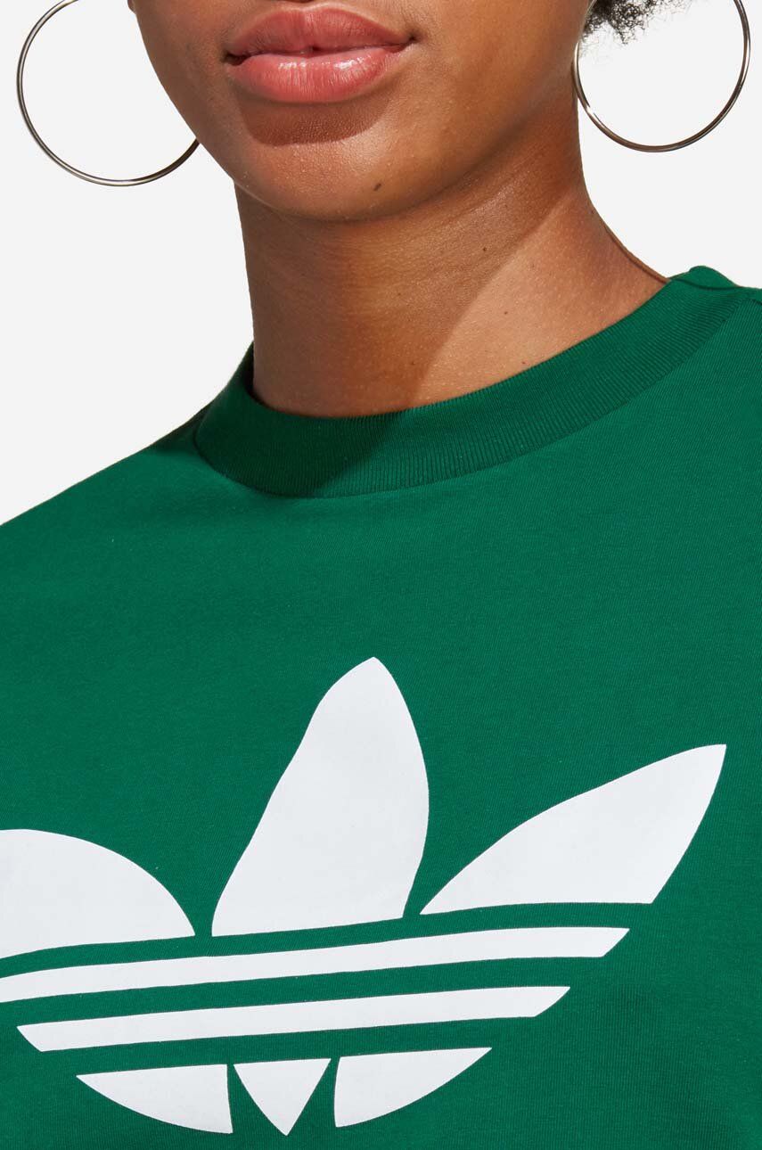 adidas Originals t-shirt green color buy on PRM