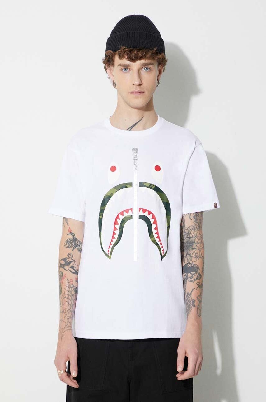 Bape shark mouth shirt discount