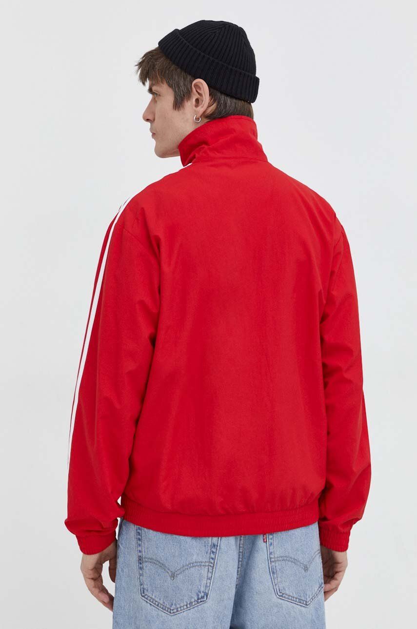 adidas Originals sweatshirt Adicolor Woven Firebird Track Top men's red  color IT2495 | buy on PRM