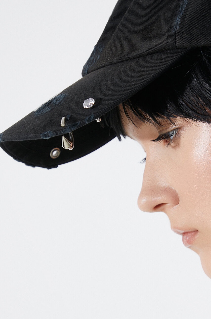 帽子 032C 'MULTIMEDIA' CAP 032C Women's' Multimedia Baseball Cap in Black | LN-CC®