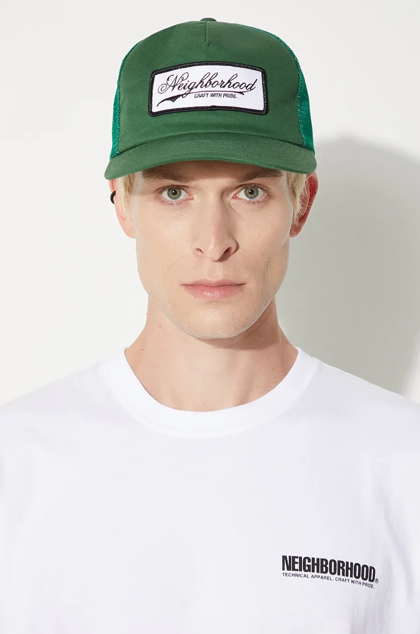 NEIGHBORHOOD キャップ 241YGNH-HT11 NEIGHBORHOOD cotton baseball cap Mesh Cap-1 PRM EU