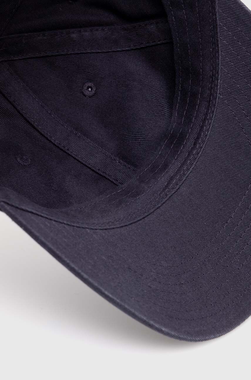 Carhartt WIP cotton baseball cap Class of 89 Cap navy blue color