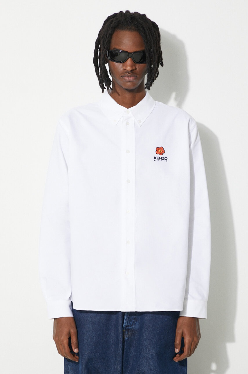 トップス loose center crease shirt 470JS430-0261 loose center crease shirt｜M｜Mushroom｜shirts and blouses