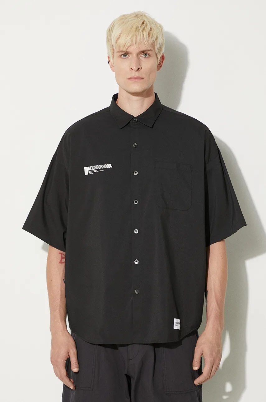 ロンハーマン ArmyShortSleeve Shirt 黒ワークシャツ半袖 ロンハーマン 新品ArmyShortSleeve Shirt 黒ワークシャツ半袖