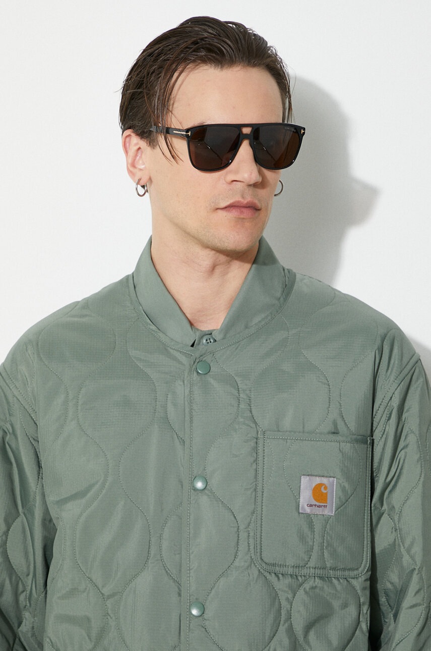 Carhartt WIP jacket Skyton Liner men's green color I032990.1YFXX
