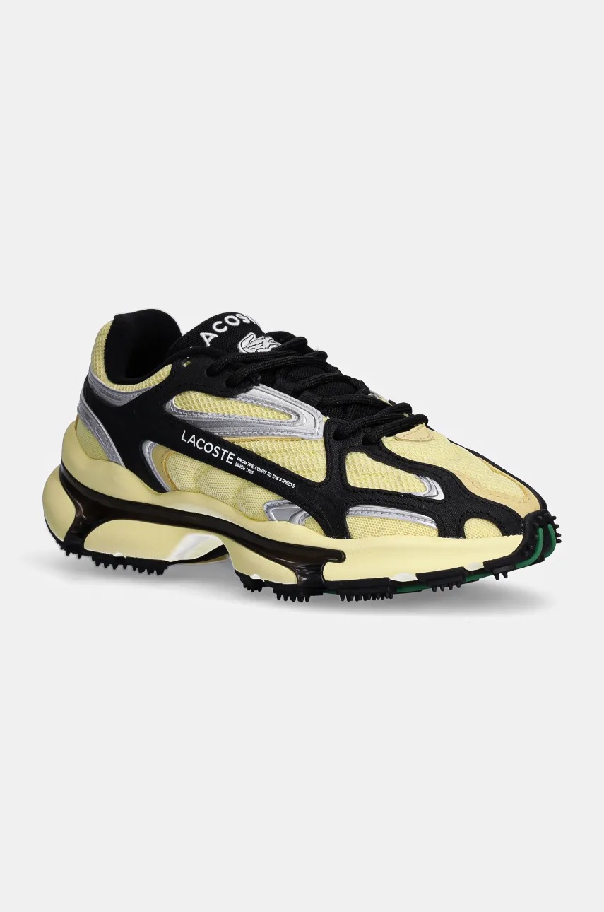 Lacoste sneakers L003 2K24 Textile yellow color 47SFA0012 at