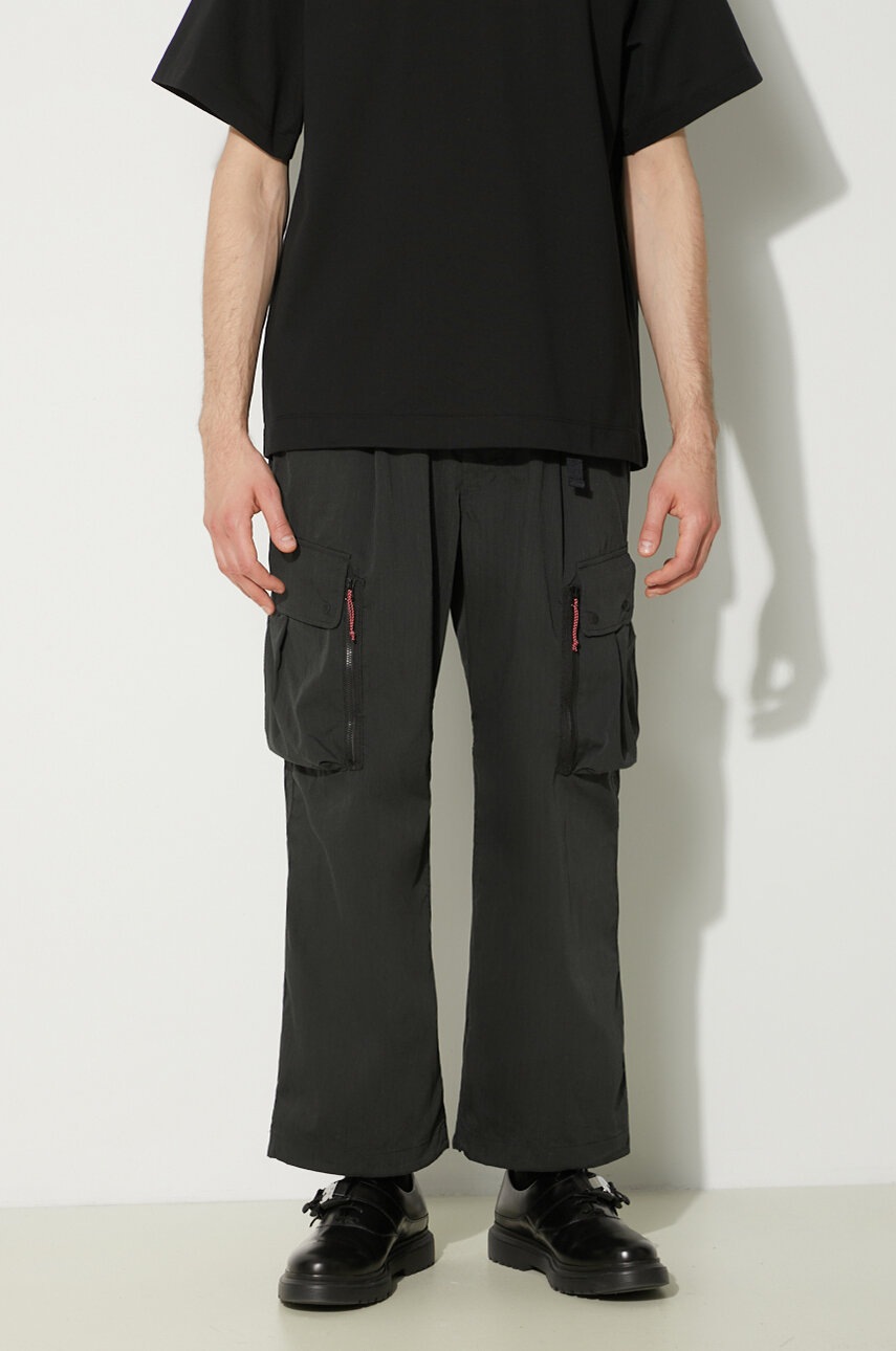 Nanga trousers Hinoc Ripstop Field Cargo Pants men's black