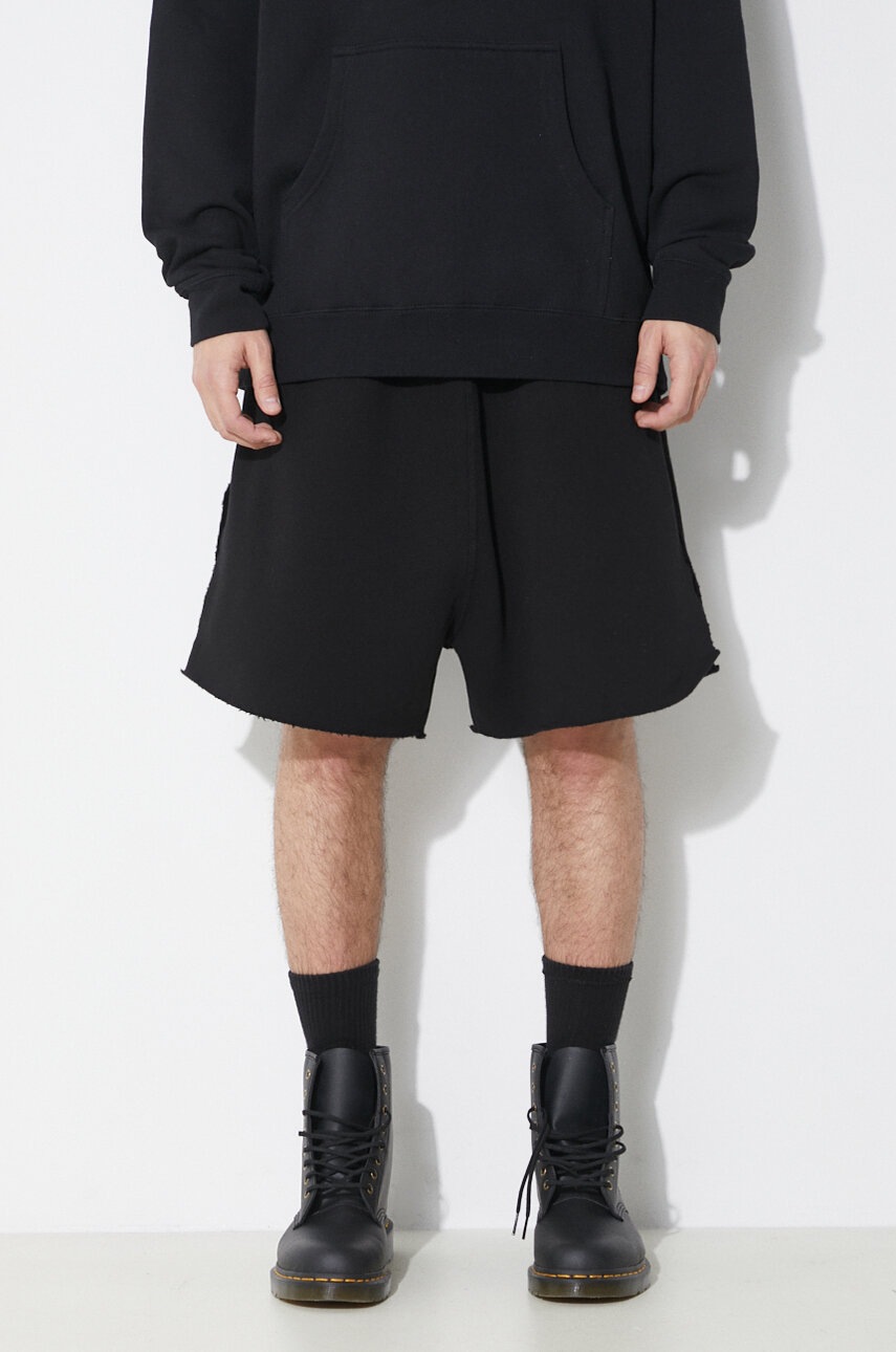 【関税＆送料込み】Rick Owens Knitted Shorts Rick Owens cotton shorts Knit Shorts Creatch Cargo Pods