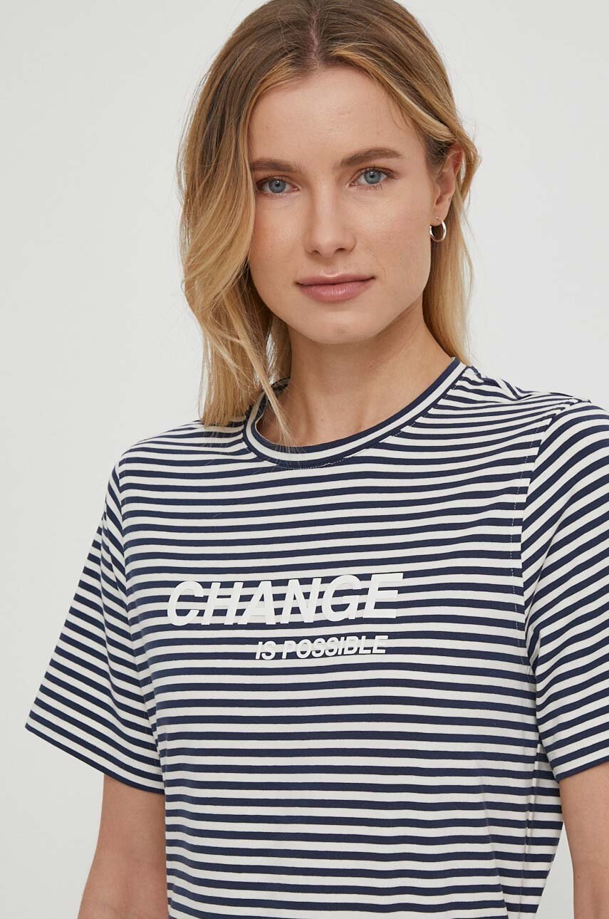◎NEITHERS◎ GARMENT DYED T FOR WOMEN ECRU NEB4MWTS201EC North Sails t-shirt damski kolor beżowy 093366 | Answear.com