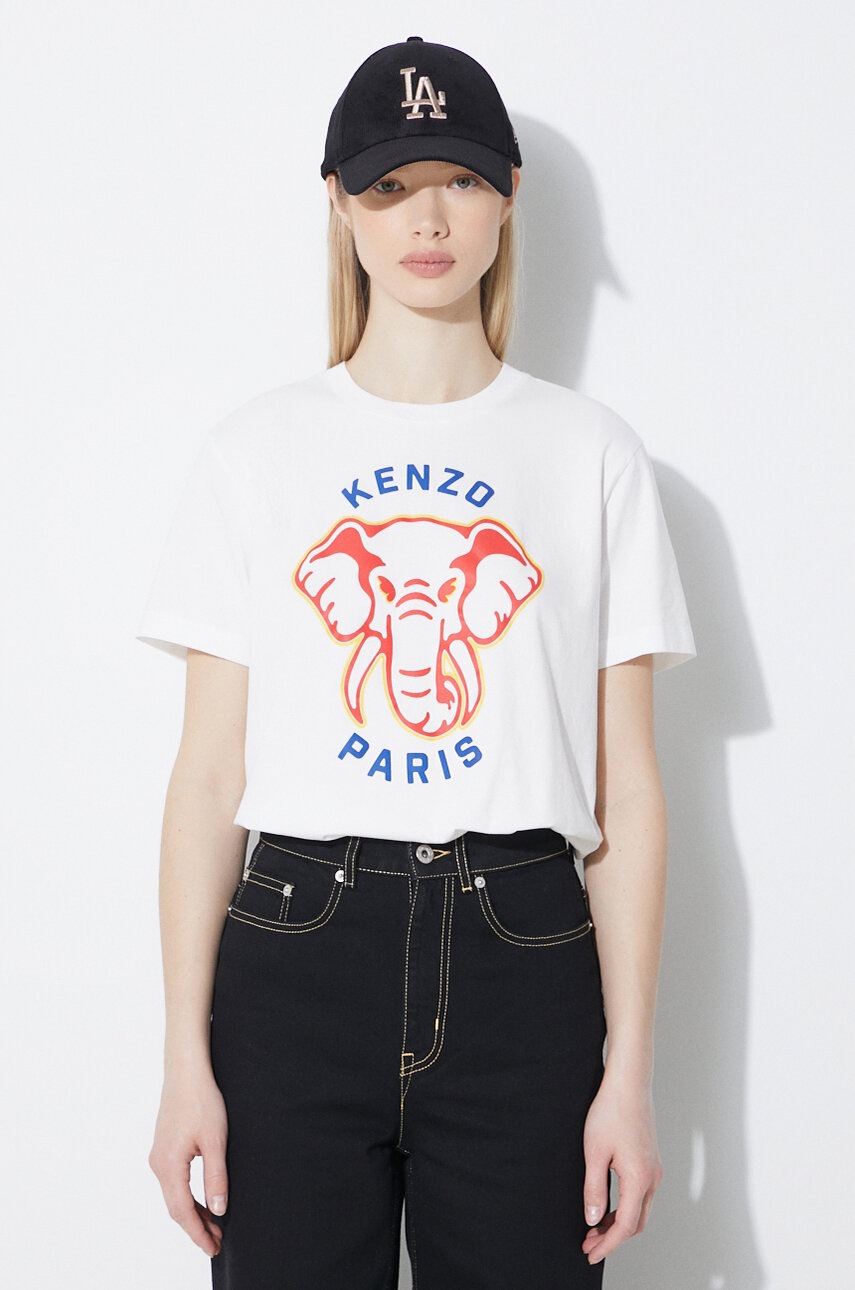 Kenzo cotton t-shirt Elephant Loose T-Shirt PRM EU