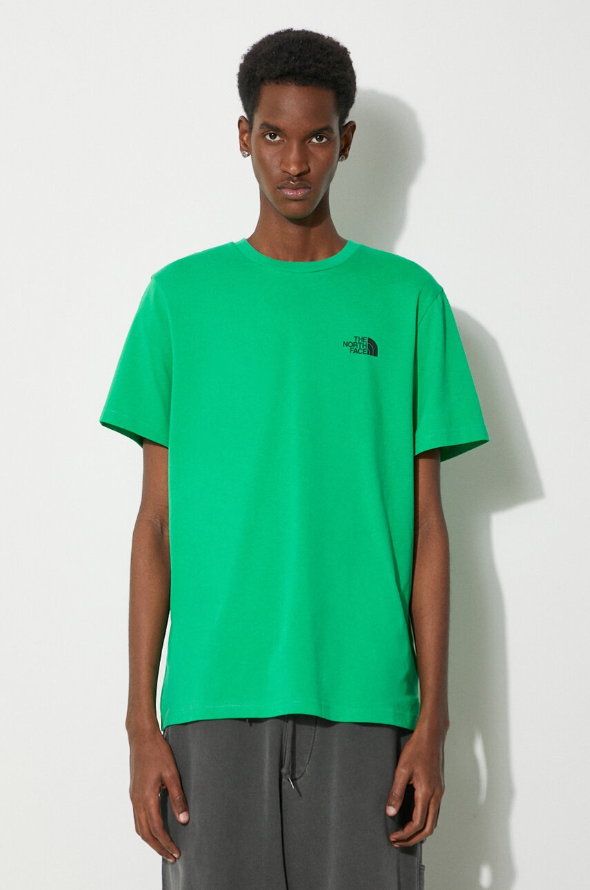 【The North Face】 M'S ALLTIME S/S R/TEE - PISTACHIO_GREEN THE NORTH FACE S/S BOX T-Shirt Never Stop Exploring Men's